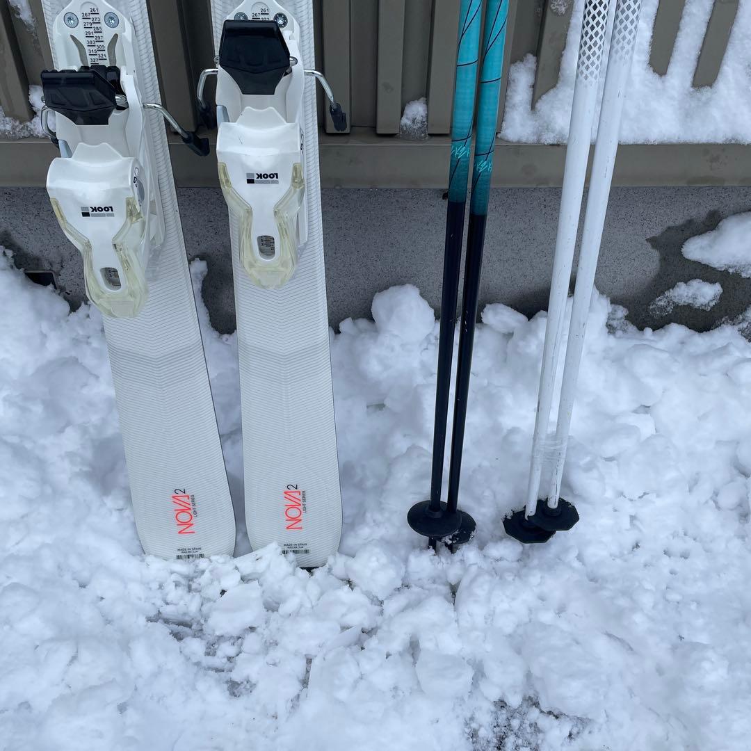 1回1時間使用　ROSSIGNOL スキー板　144 145 150 140