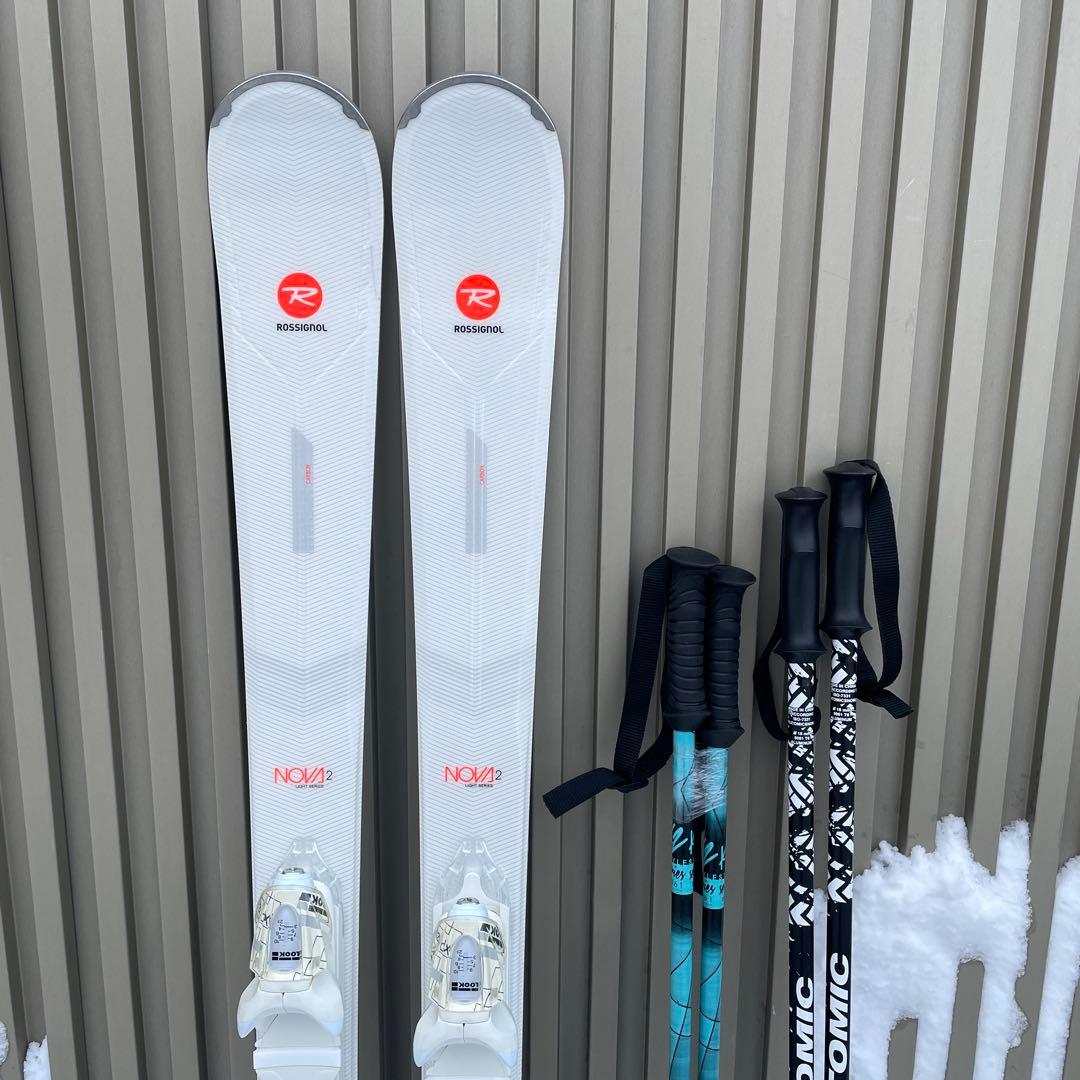 1回1時間使用　ROSSIGNOL スキー板　144 145 150 140
