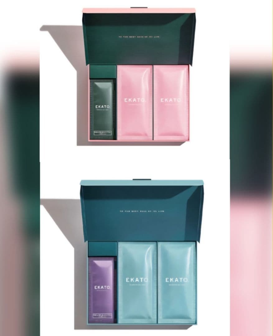 EKATO エカト炭酸 ガス パック プレシャスジェル バランシングジェル 各5