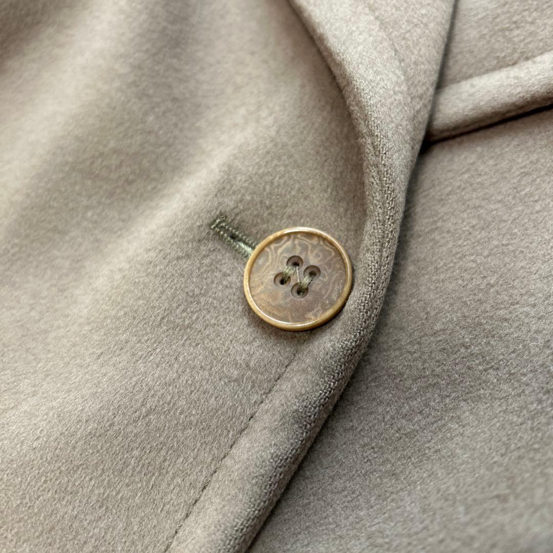 MAX&Co ウール100%ロングコート ベルト付き キャメル マックスマーラ系