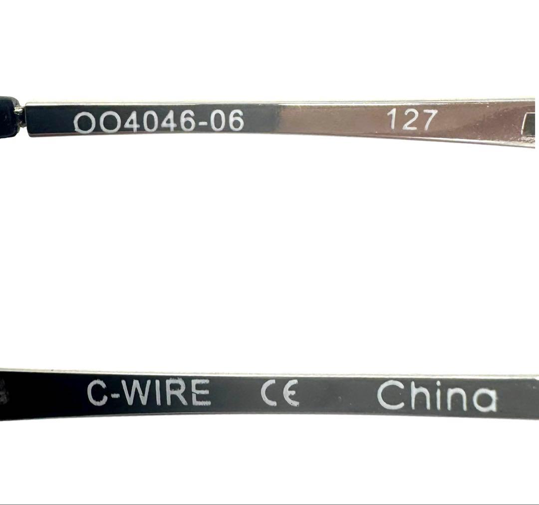 廃盤レアOAKLEYオークリーヴィンテージ スクエアサングラスC-WIRE