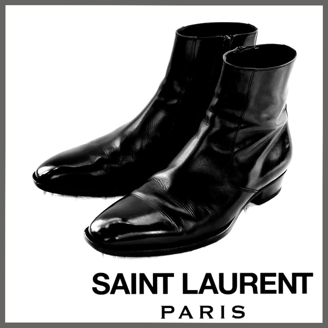 SAINT LAURENT サンローラン✦ワイアットジップブーツ エディ期42