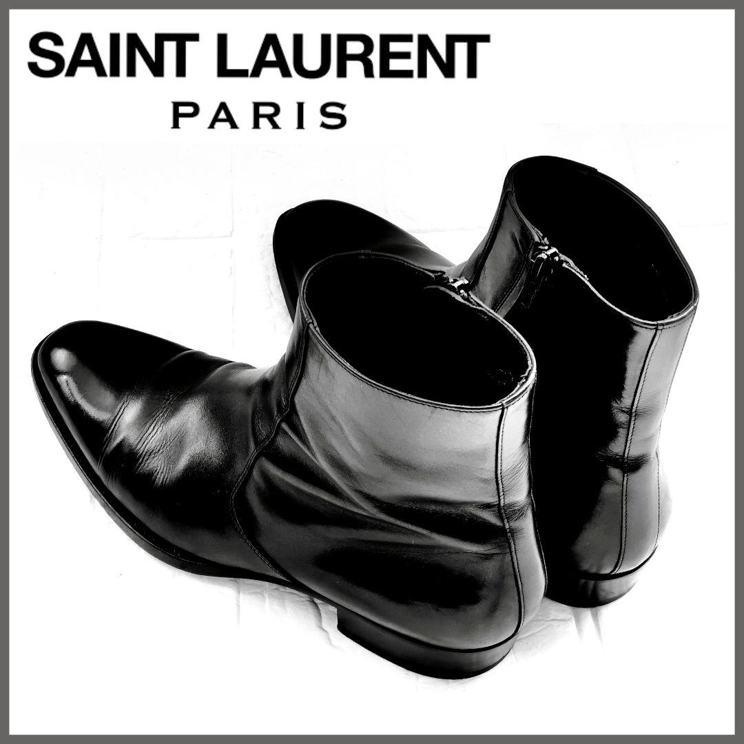 SAINT LAURENT サンローラン✦ワイアットジップブーツ エディ期42