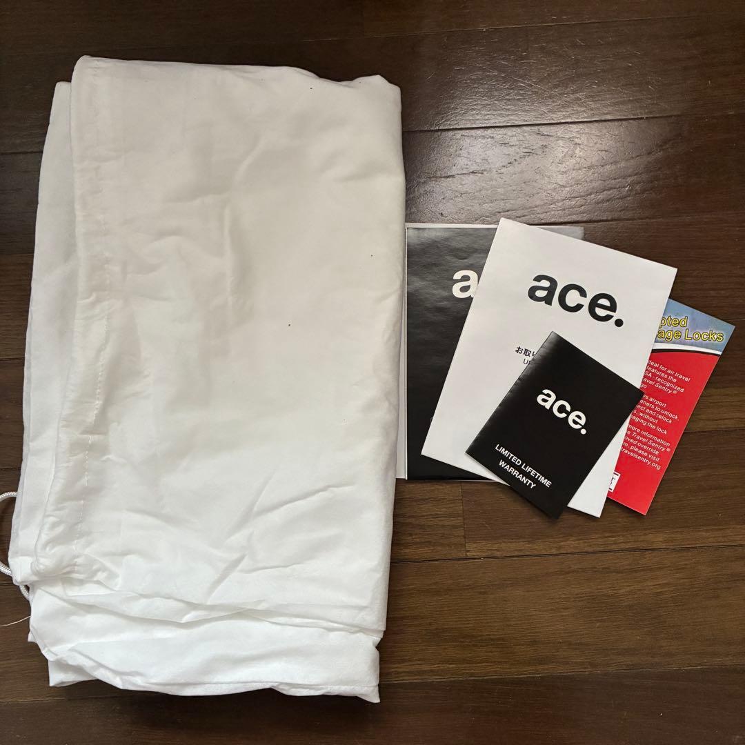 ace. サークルZ 58L キャリーケースTSAロック付き　エース