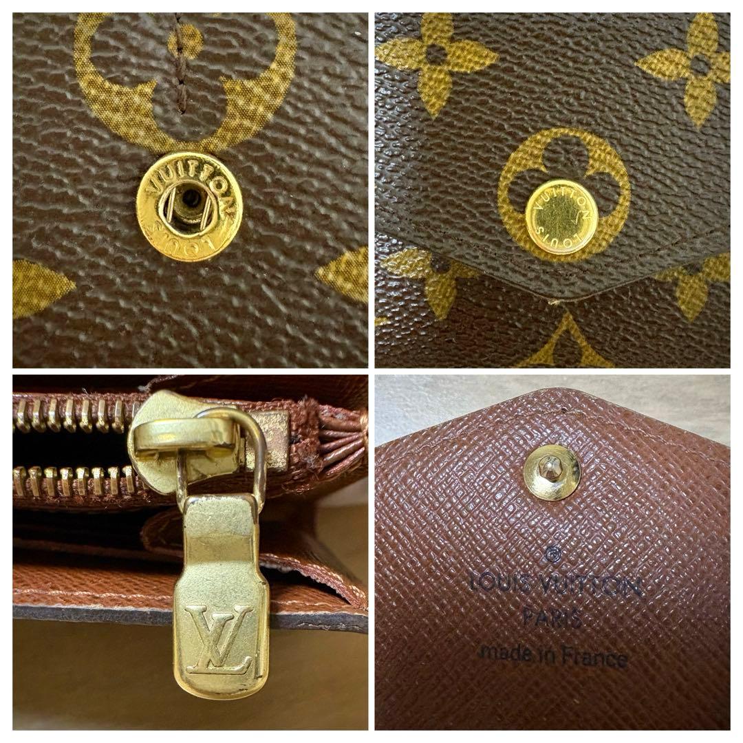 【新型】LOUIS VUITTON モノグラム 長財布　保存袋付き
