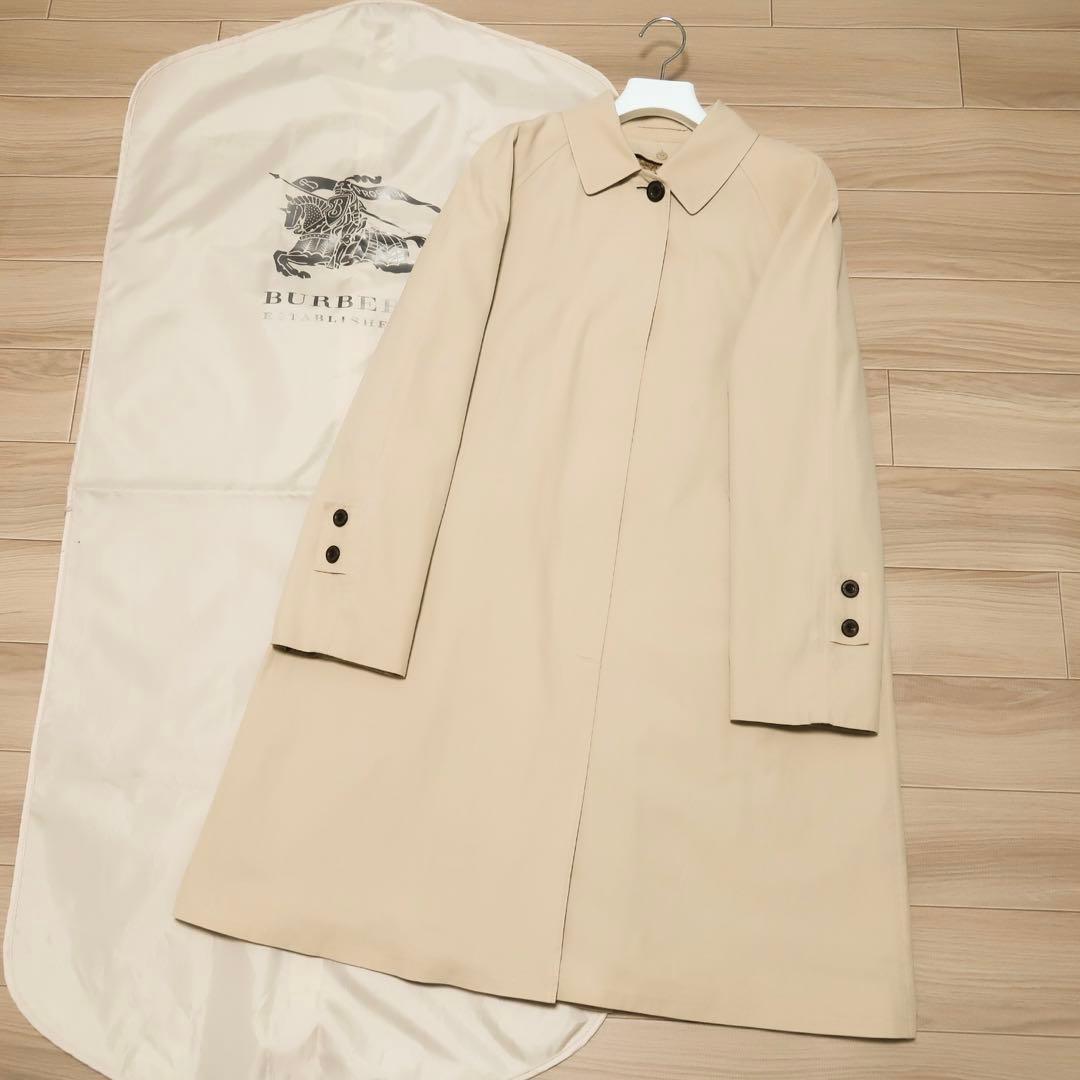 極上品 ビンテージ BURBERRY ステンカラーコート ライナー付 バーバリー