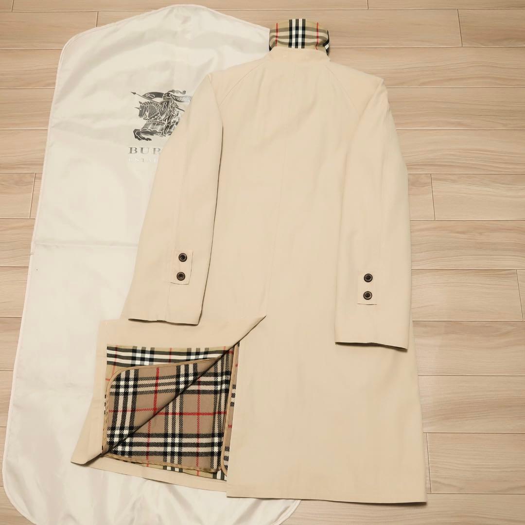 極上品 ビンテージ BURBERRY ステンカラーコート ライナー付 バーバリー