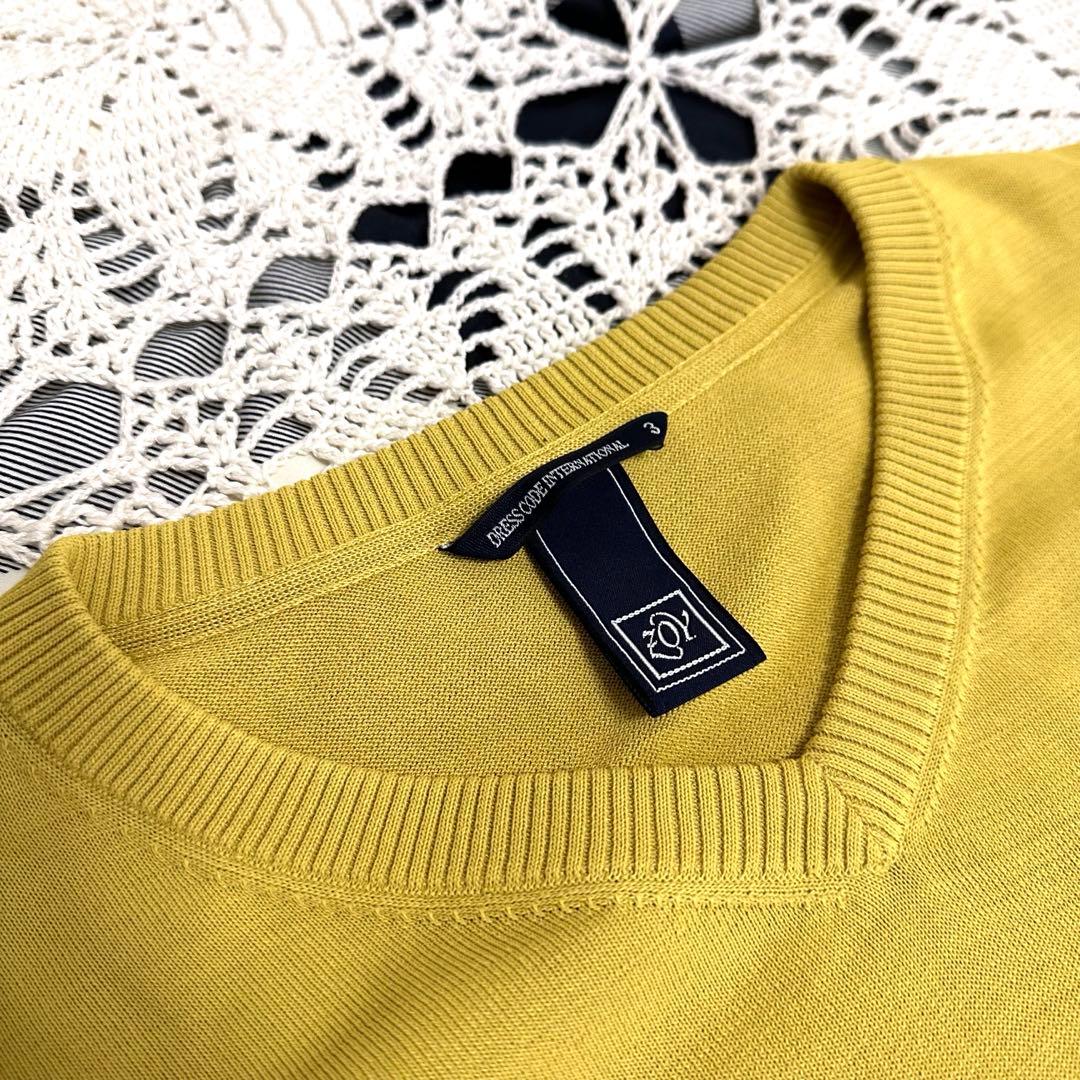 美品☆定価2.8万円☆近年モデル☆ゾーイ☆セーター☆イエロー☆Lサイズ☆