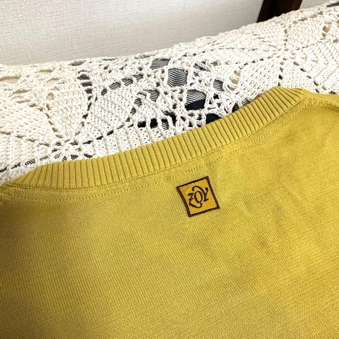 美品☆定価2.8万円☆近年モデル☆ゾーイ☆セーター☆イエロー☆Lサイズ☆