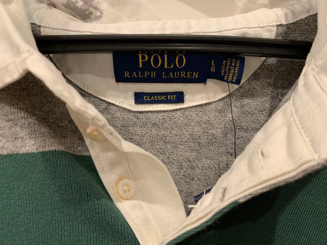 ポロ　ラルフローレン　ラガーシャツ　長袖