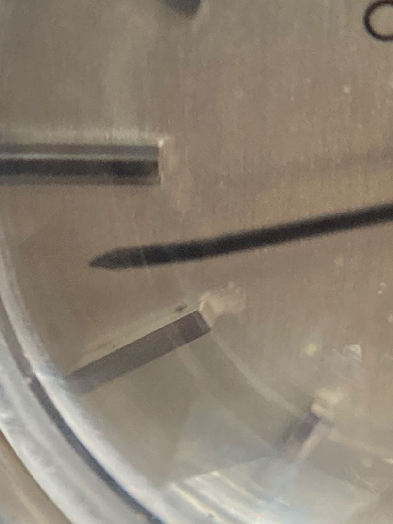 オメガ OMEGA カットガラス 手巻き シルバー 2針 腕時計