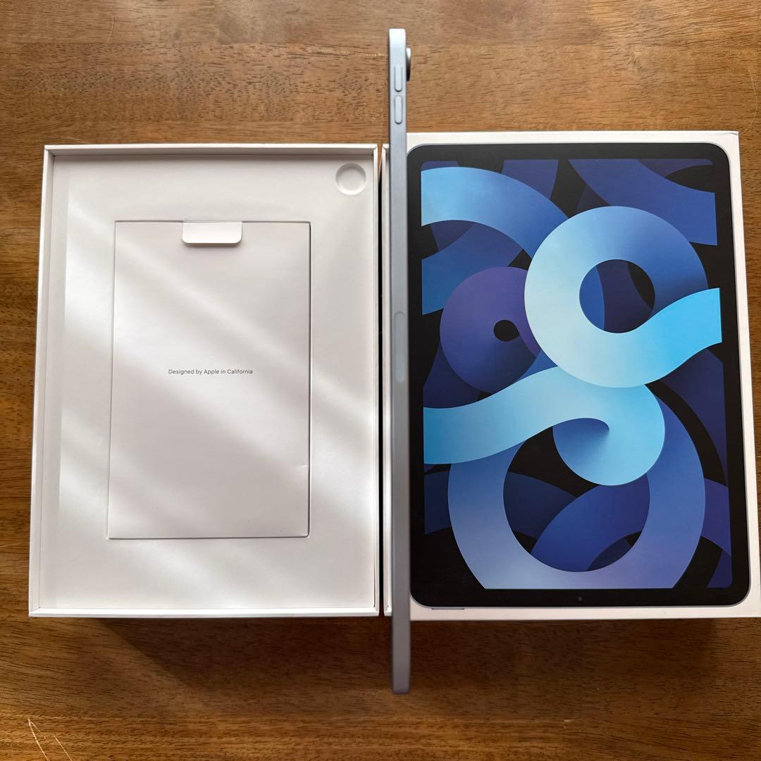 お値下げ-Apple iPad Air (第4世代) 11/256Skyblue