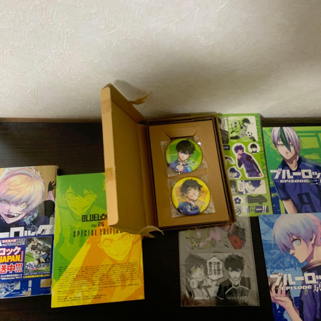 ブルーロック 25巻 特装版 潔・蜂楽サイン入り公式応援セット★ &31巻