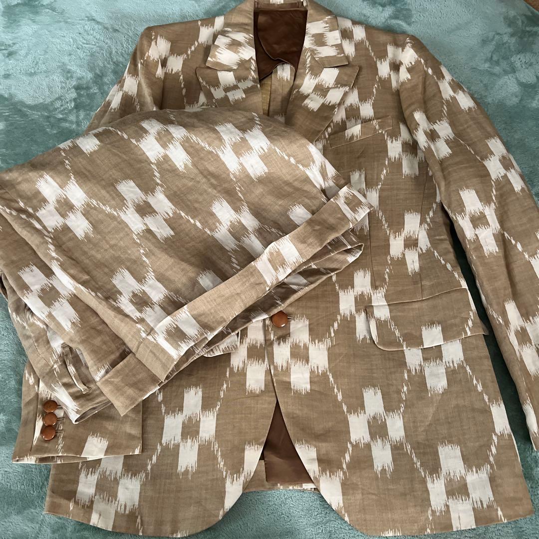 Haversack 麻素材　セットアップ