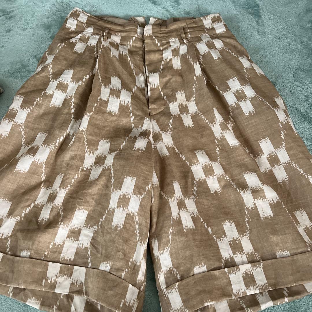 Haversack 麻素材　セットアップ