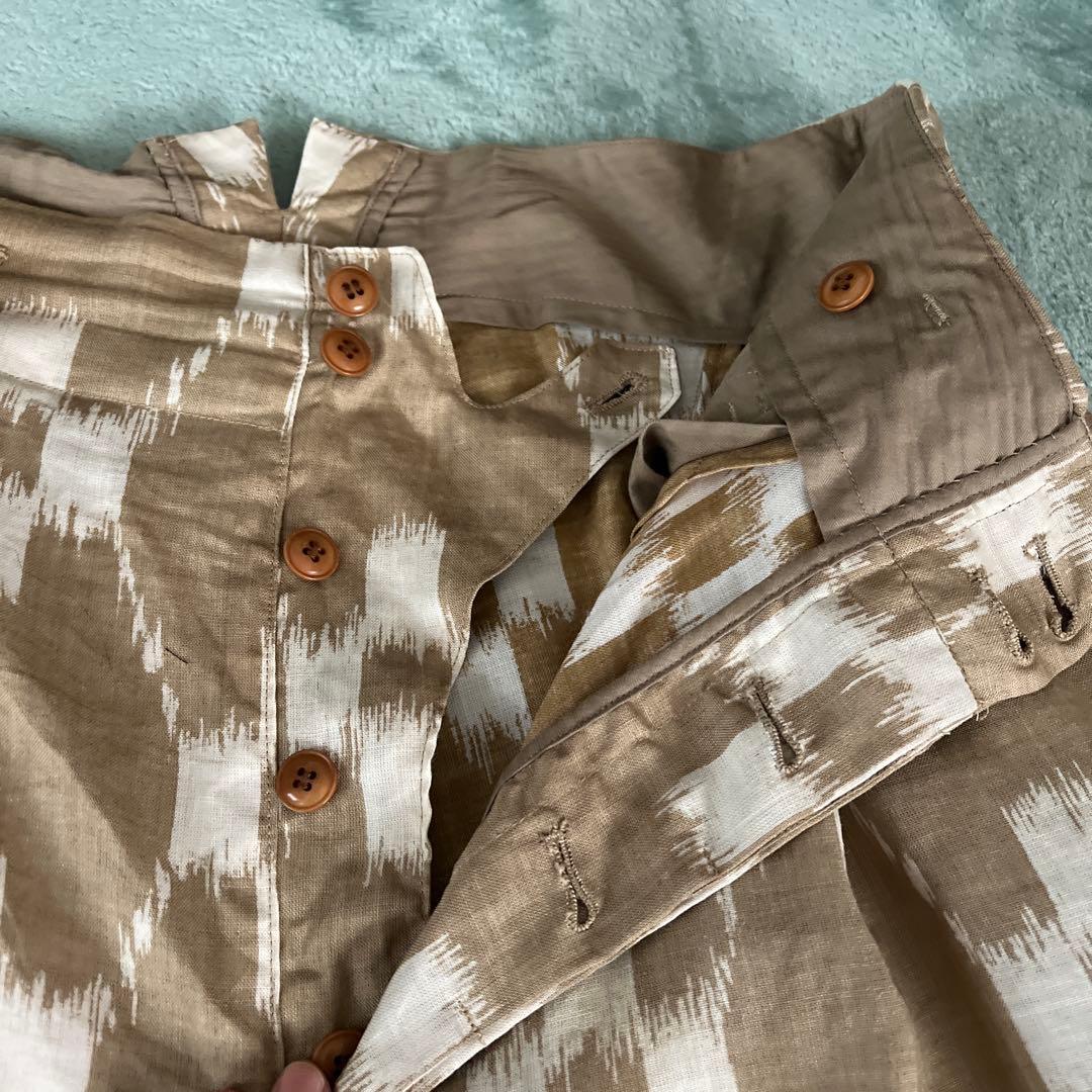 Haversack 麻素材　セットアップ