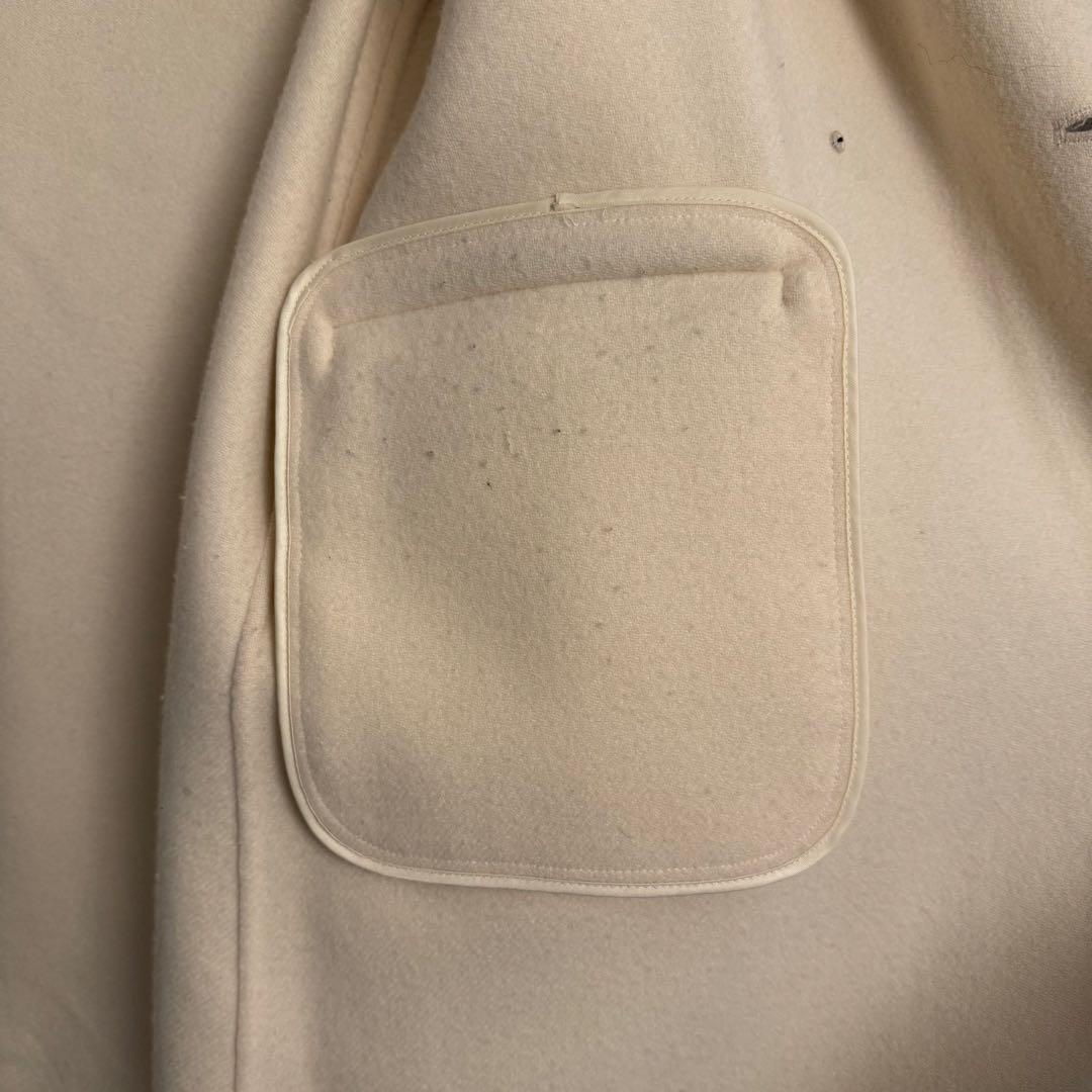 anuans リバーロングダブルポケットチェスターコート M