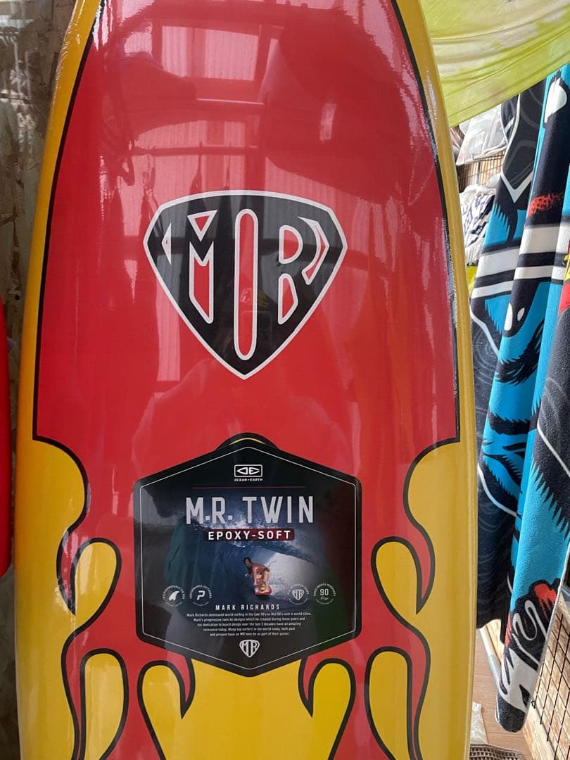 マークリチャード　TWIN エポキシソフトボード　6'4フィン付き未開封