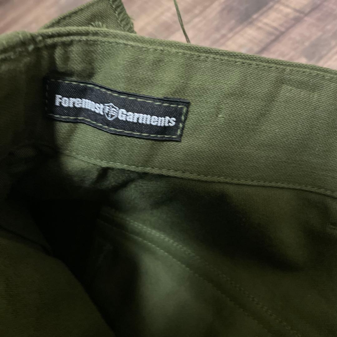 Foremost Garments fatigue パンツ オリーブ　36