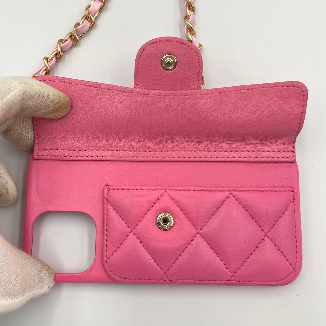 CHANEL マトラッセ　iPhoneケース　iPhone12Pro