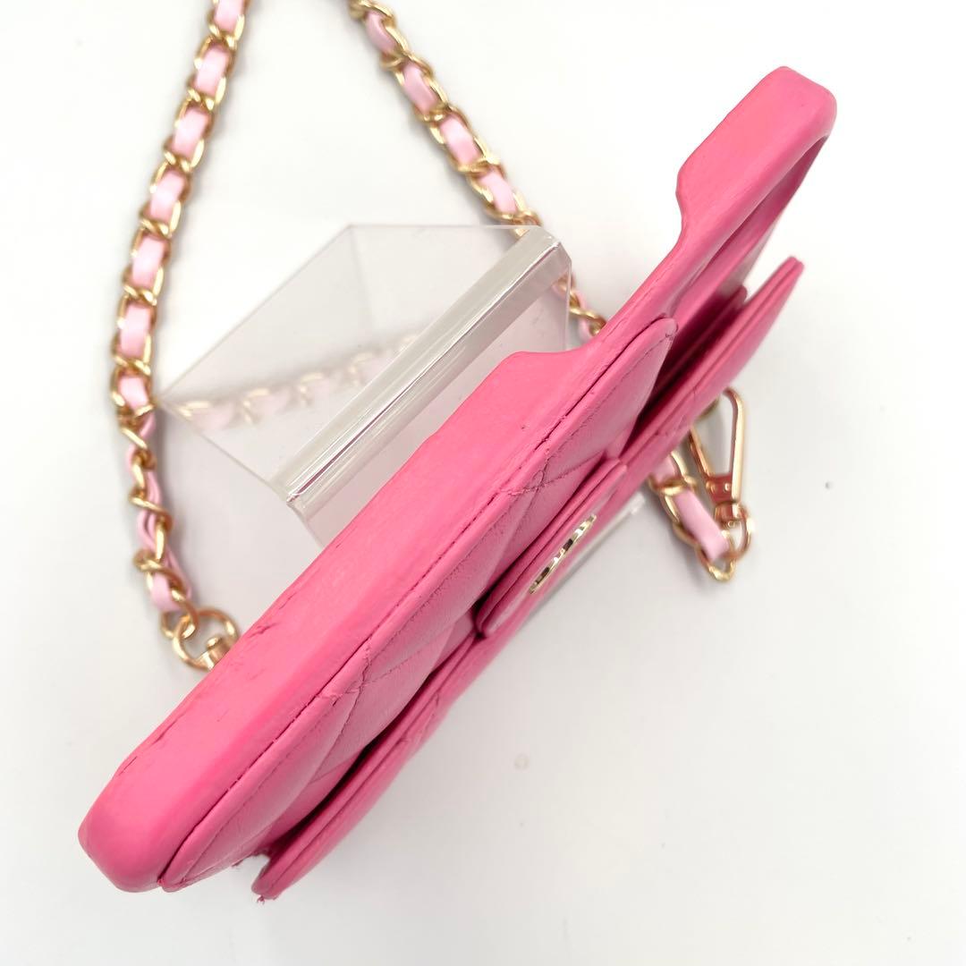 CHANEL マトラッセ　iPhoneケース　iPhone12Pro