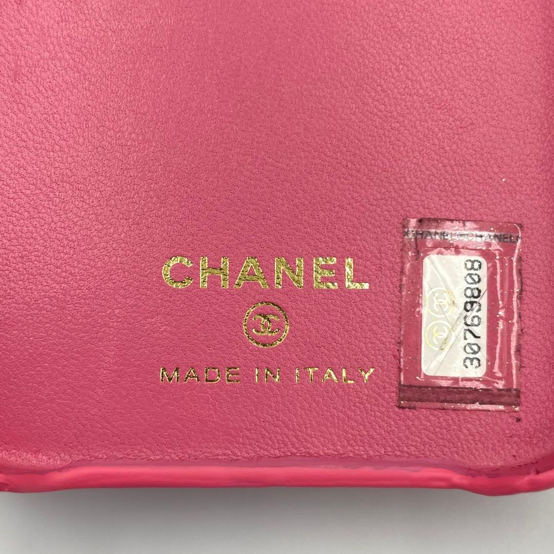 CHANEL マトラッセ　iPhoneケース　iPhone12Pro