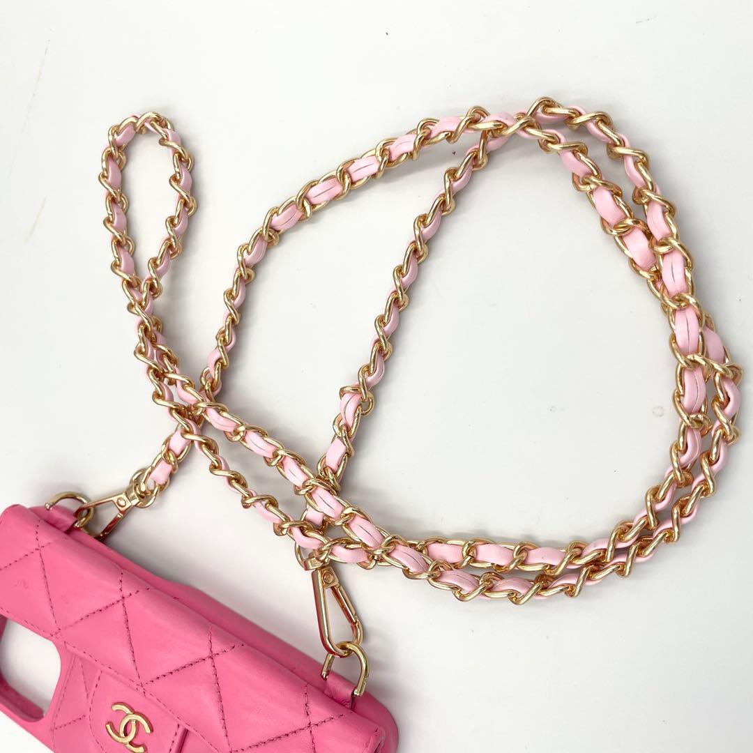 CHANEL マトラッセ　iPhoneケース　iPhone12Pro