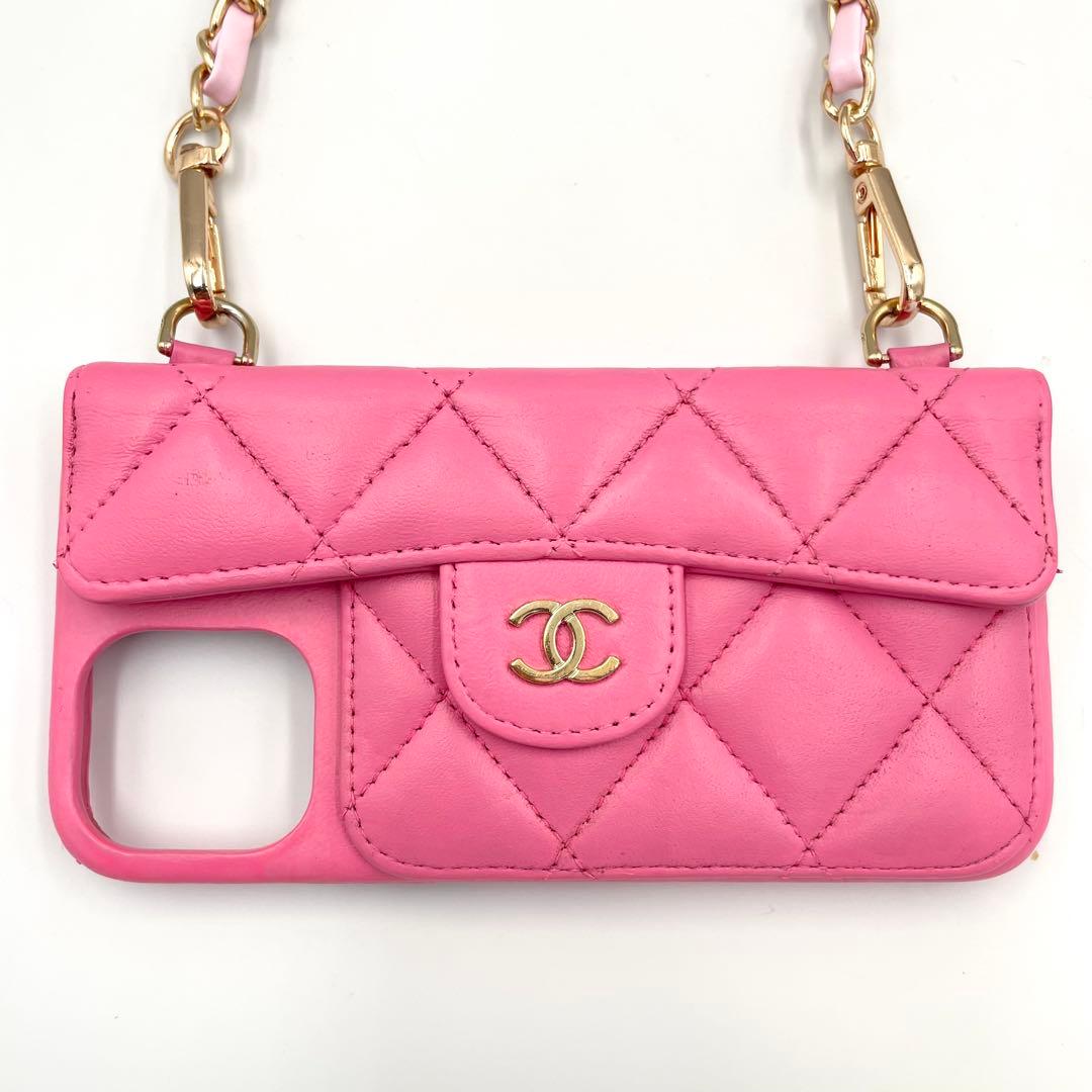 CHANEL マトラッセ　iPhoneケース　iPhone12Pro