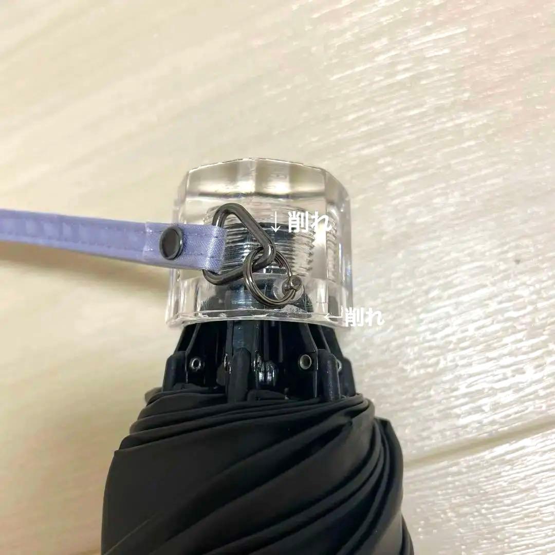 芦屋ロサブラン　折りたたみ　日傘　ライトラベンダー