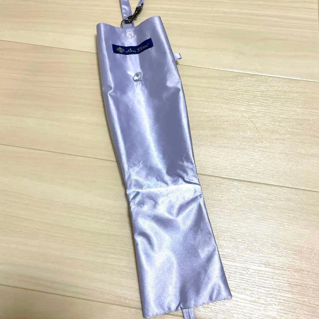 芦屋ロサブラン　折りたたみ　日傘　ライトラベンダー