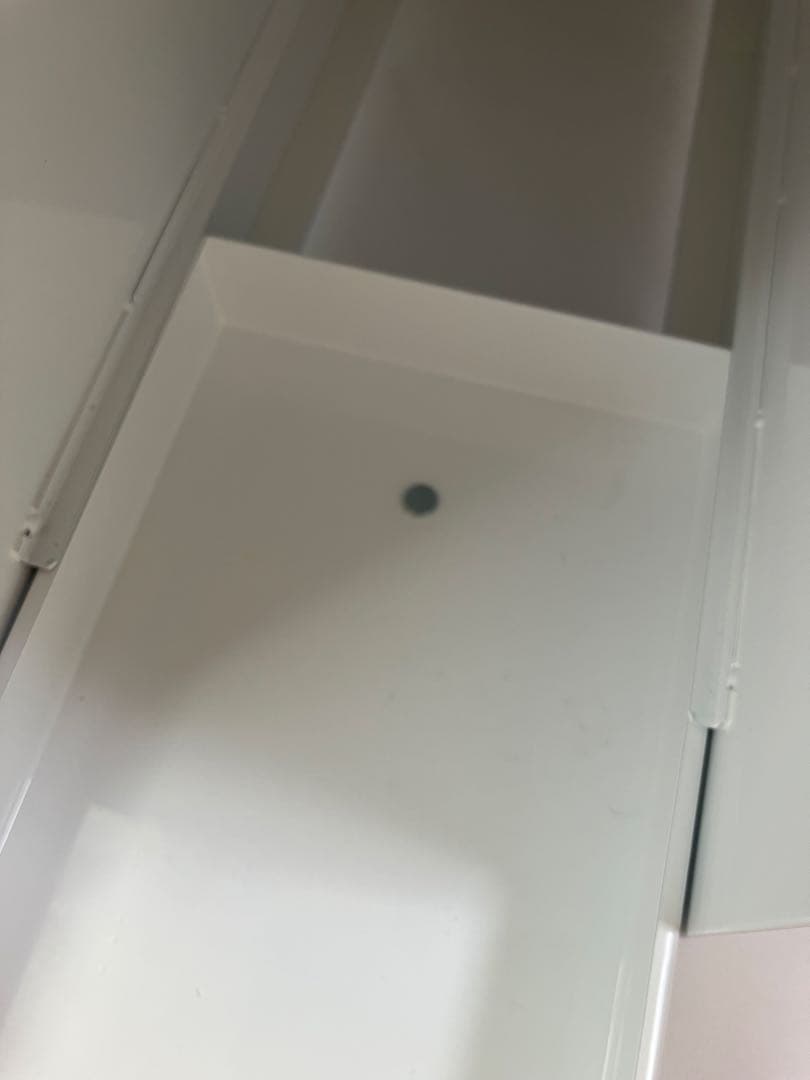 隠せる調味料ラック　ホワイト　タワー