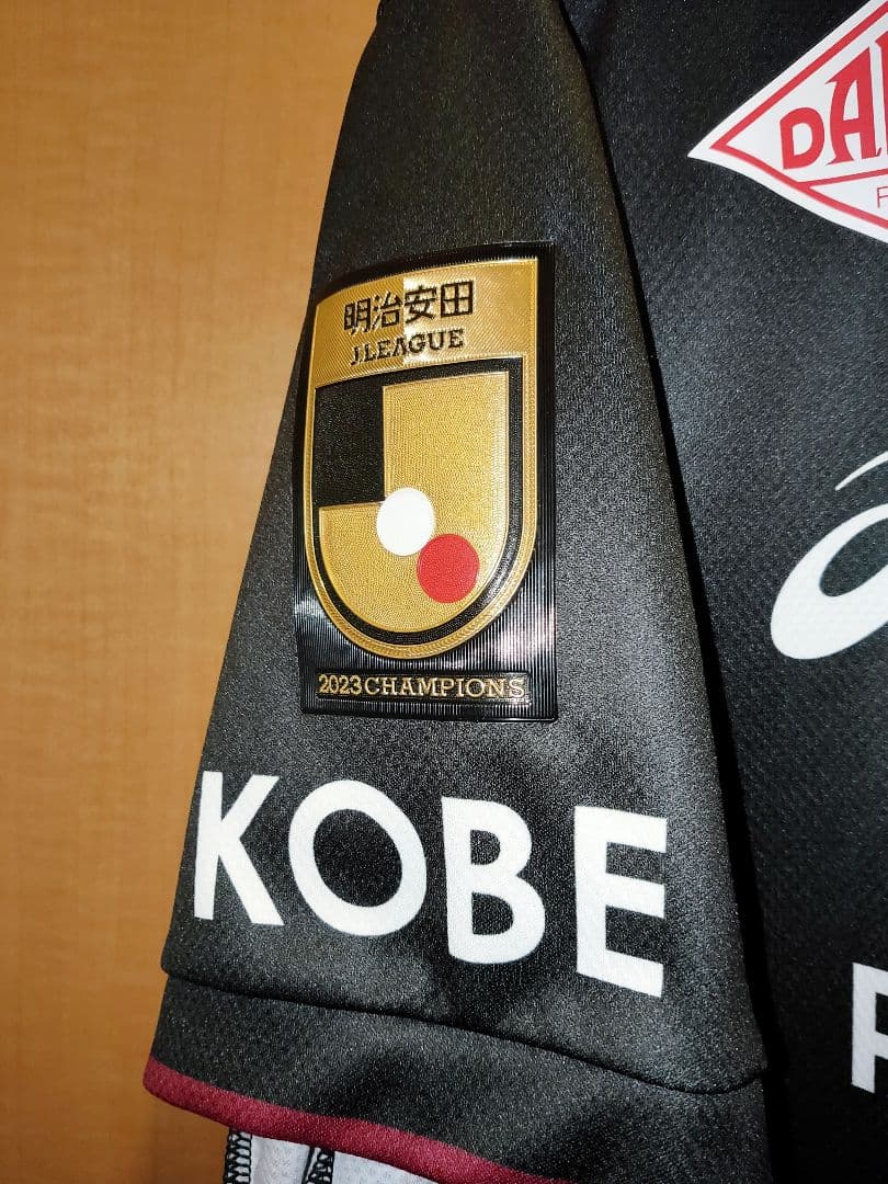 (10回程度着用)ヴィッセル神戸2024レプリカユニフォーム#12 XL 1st
