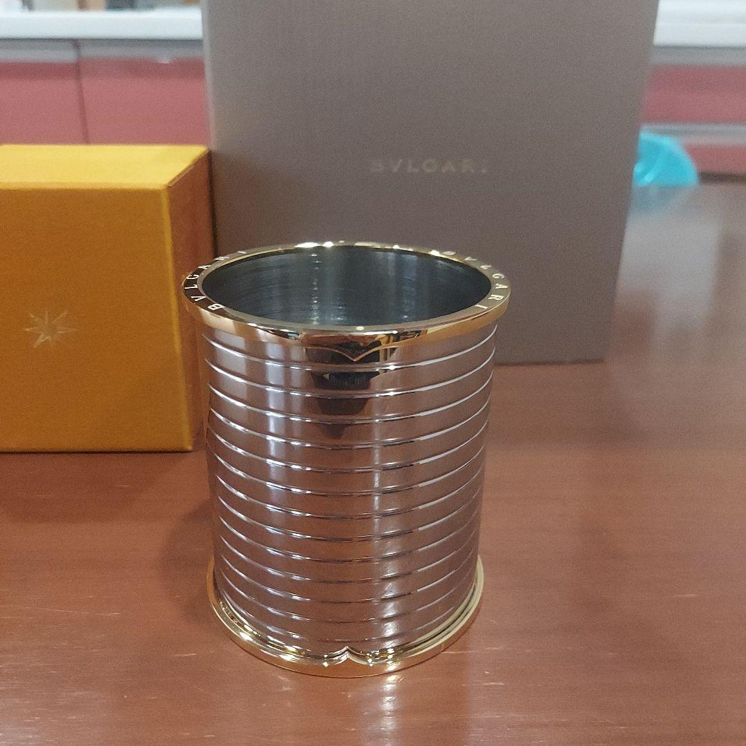 お値下げ　BVLGARI　ブルガリ　文具　ペン立て　眼鏡立て