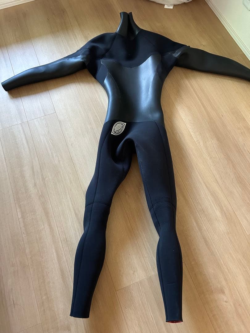 フルスーツ ブラック ネックエントリー