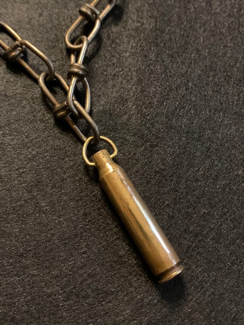 米軍放出品 USA ヴィンテージ ドッグタグ ウォレットチェーン アメカジ 古着