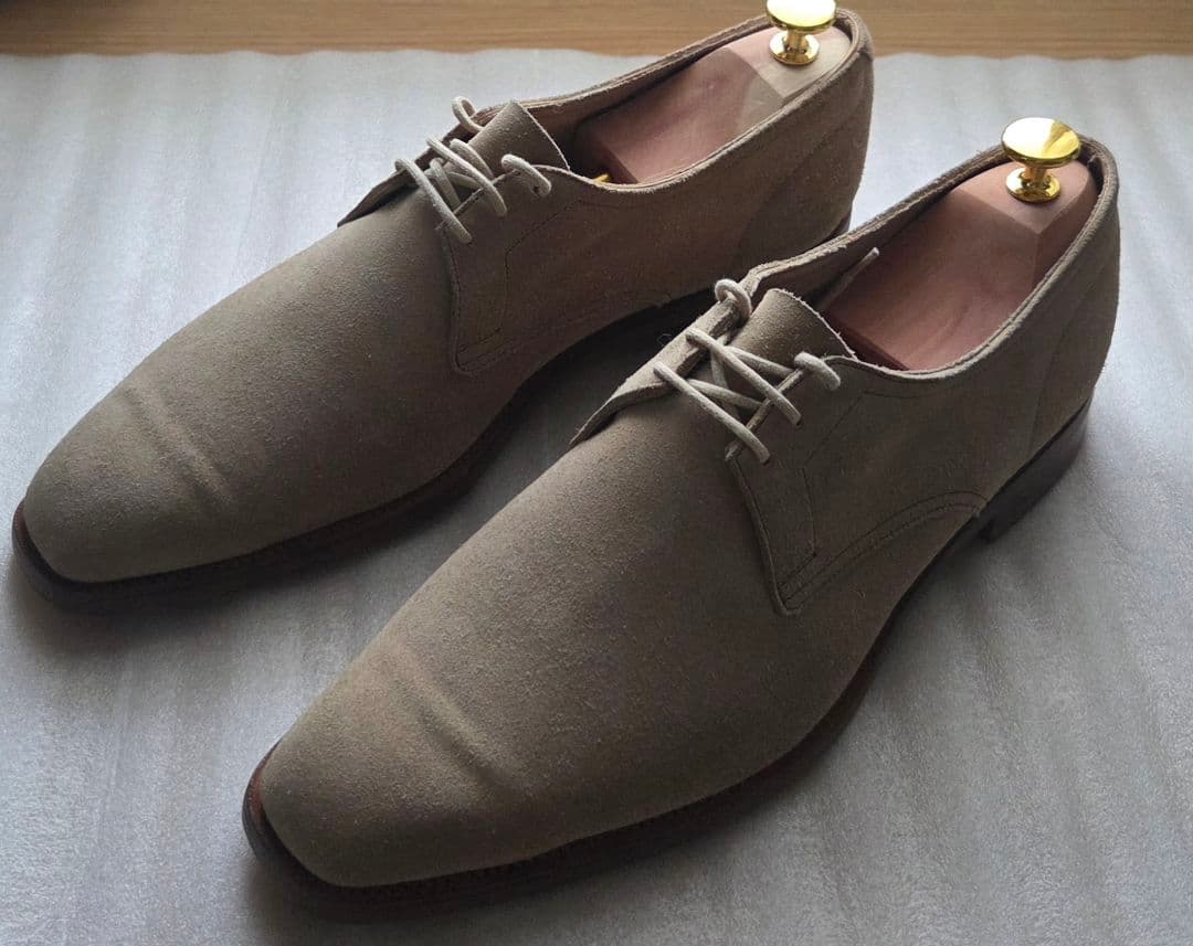 【希少】エドワードグリーン ヌバック 8.5/9 E ラスト888 ガジアーノ氏