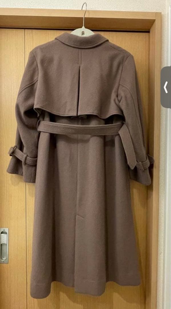 コヒナ cohina トレンチデザインウールコート