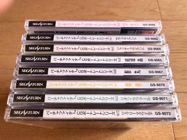 セガサターンバーチャファイター CG ポートレート 8点まとめ 帯d663y70