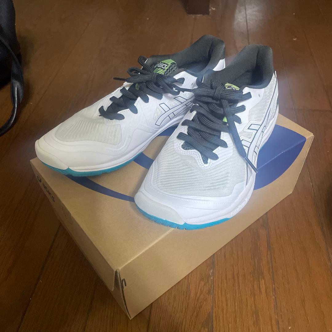 ASICS バレーボールシューズ ROTE JAPANホワイト/ブラック/ブルー