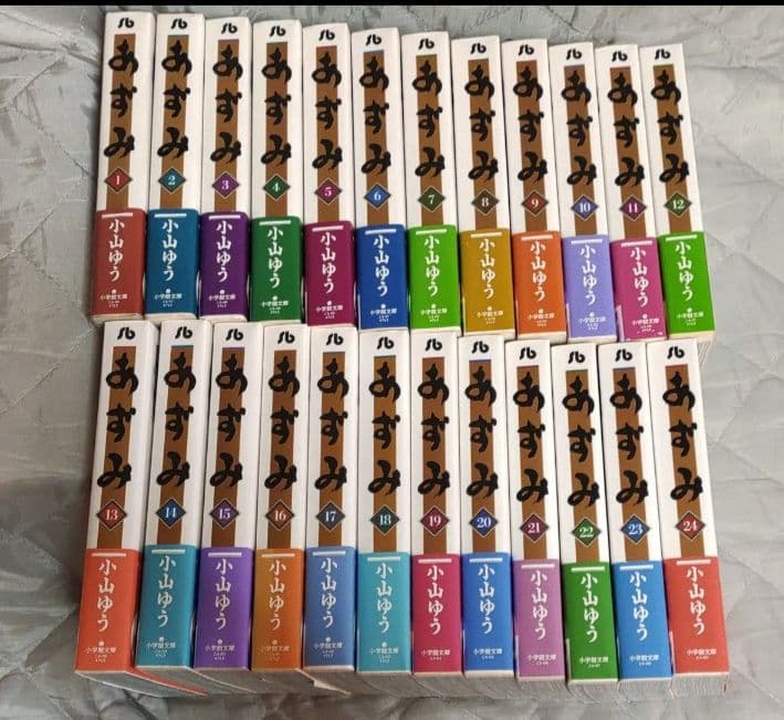あずみ 文庫版 全24巻 全巻初版帯付き