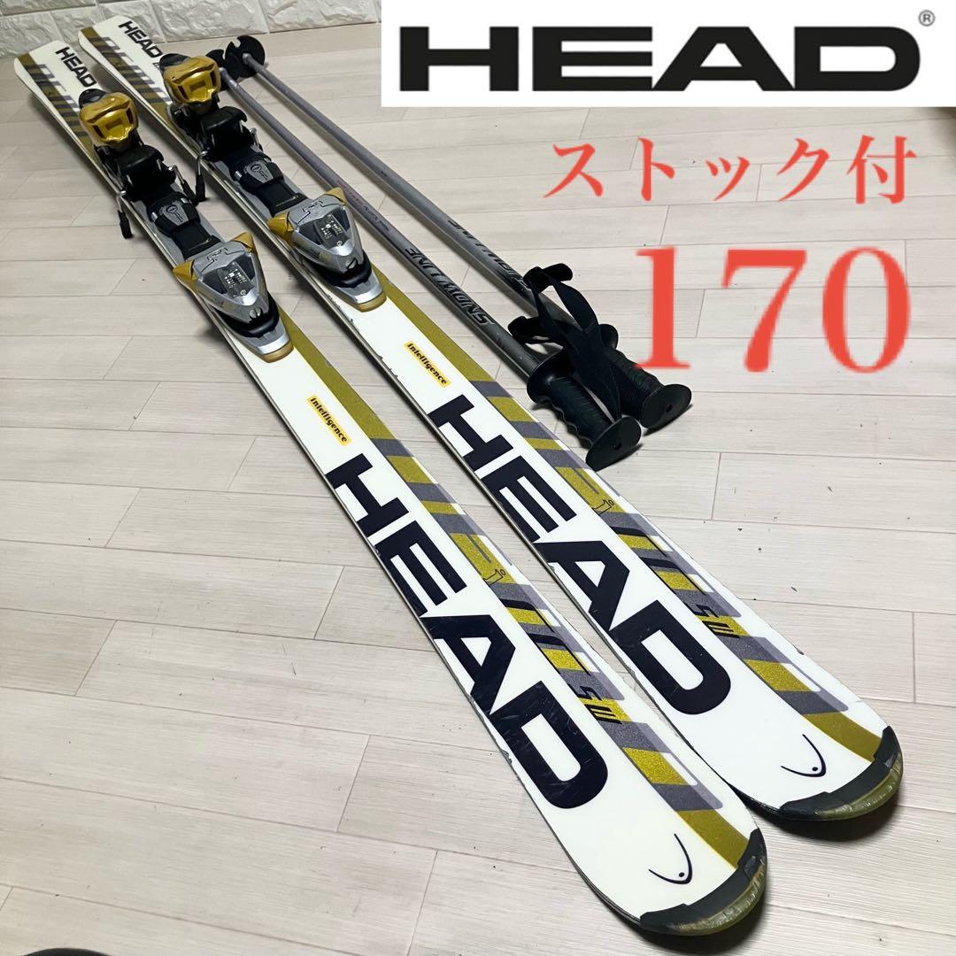ストック付/HEAD i CC SWヘッド スキーセット170cm