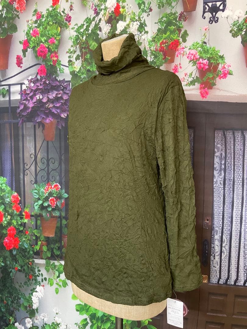 ニッキー217【丈短め】裏起毛で暖か♪メッシュAラインTU(KH)