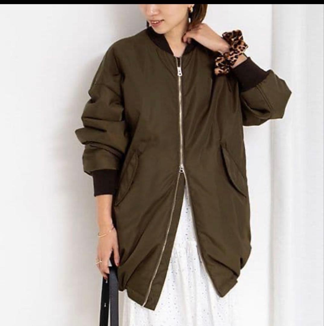 ま*ゃ様 TICCA　MA―1 ミドルコート