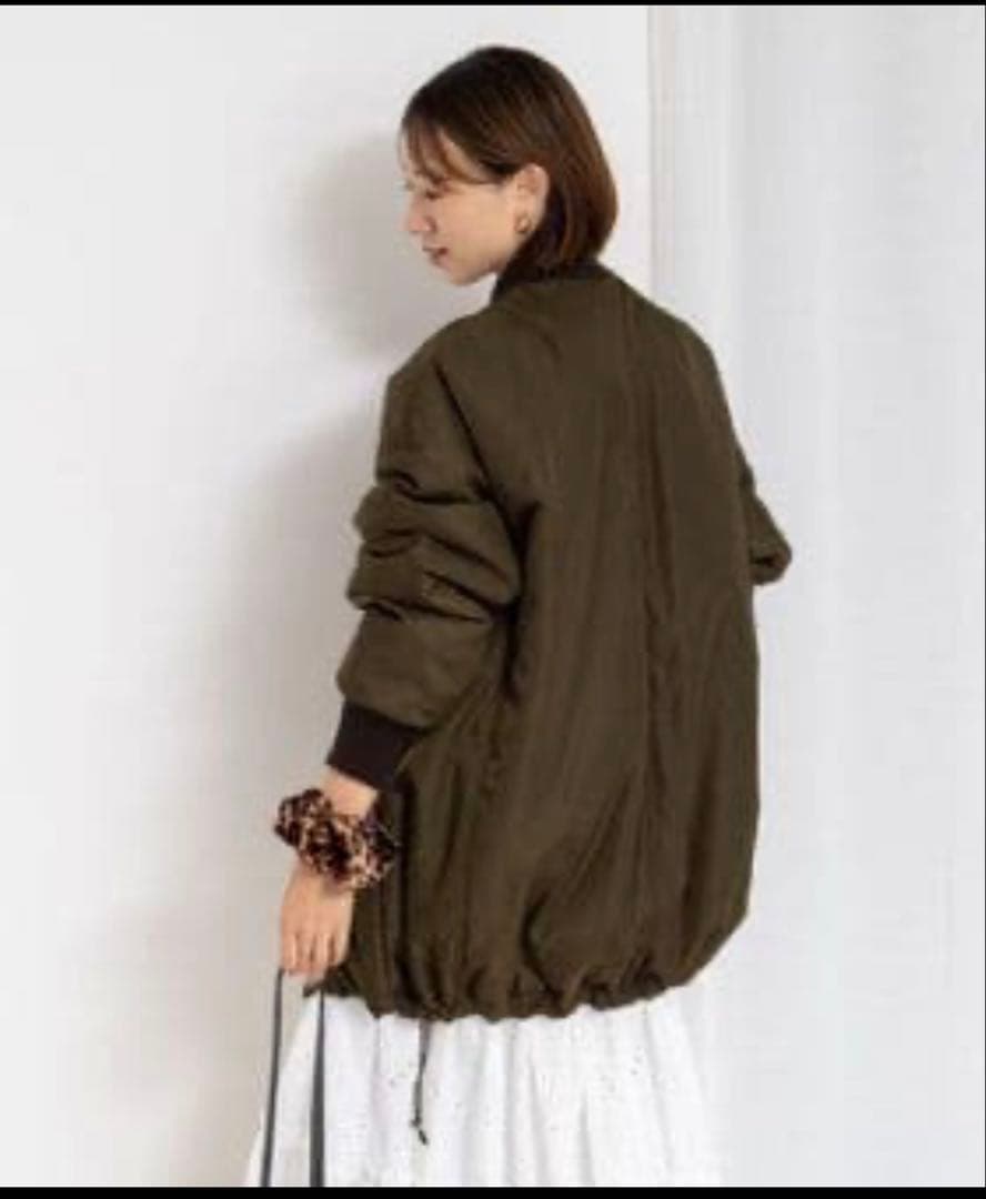 ま*ゃ様 TICCA　MA―1 ミドルコート