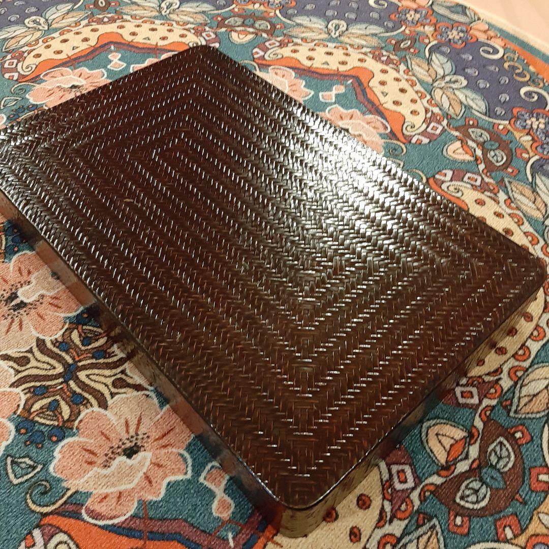 籃胎漆器 乱れ箱