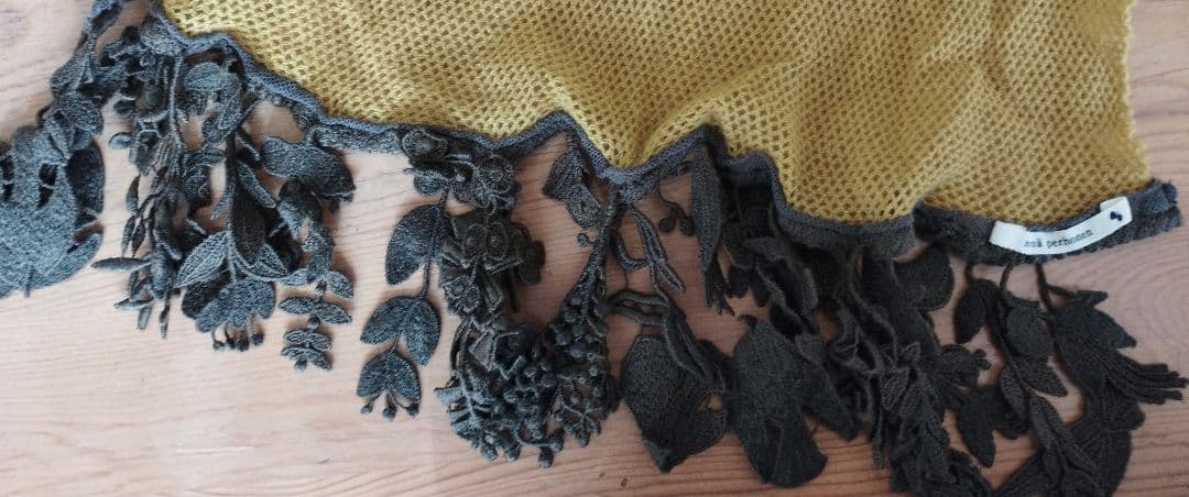 ミナペルホネン　forest parade ストール　mina perhonen