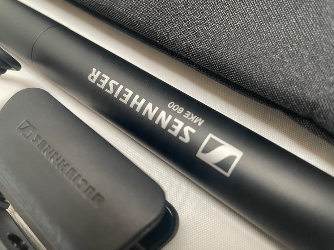 【美品】SENNHEISER MKE600①コンデンサーマイク