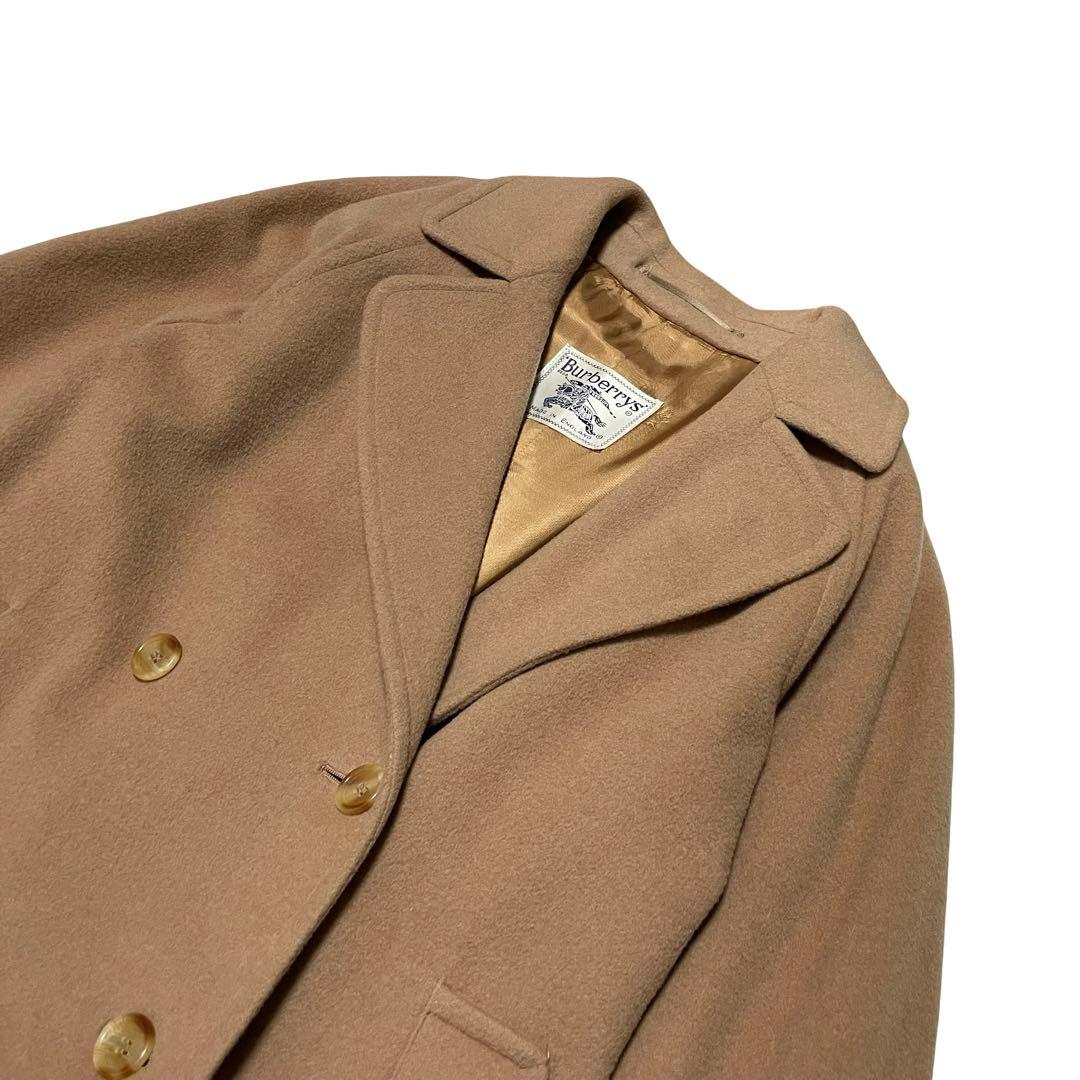 バーバリーズ　ロングコート 　キャメル　ホースロゴ　美品　レディース　英国製