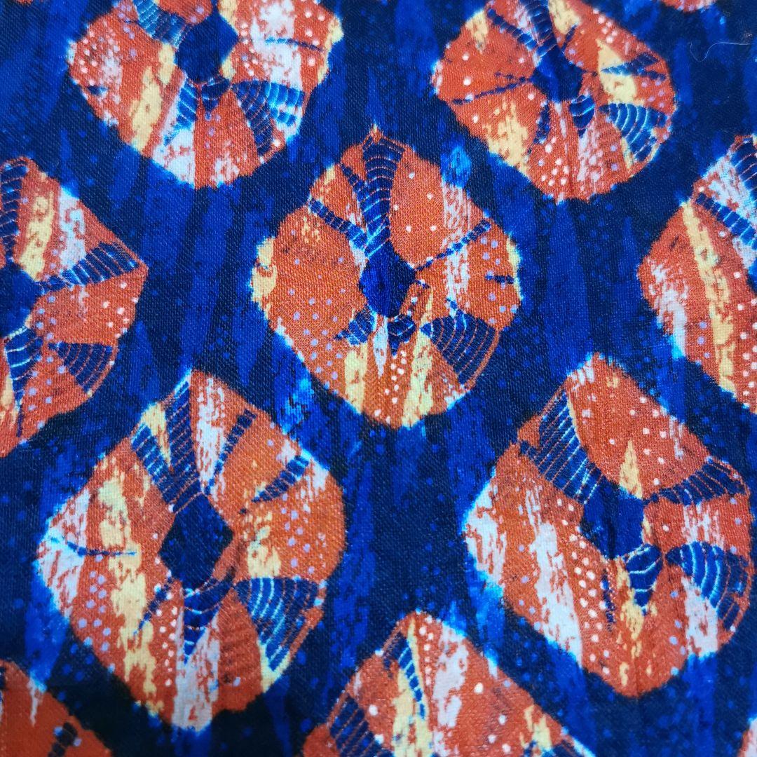 【ポンポンつき帯締めプレゼント】貴重な 手蜘蛛絞り 紬 九寸名古屋帯