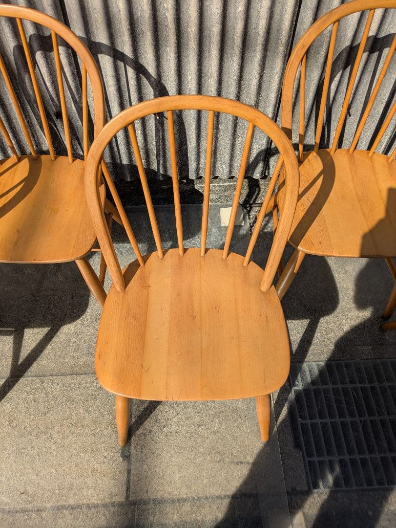 ヴィンテージ　飛騨産業ウインザーチェア 　キツツキ　美品